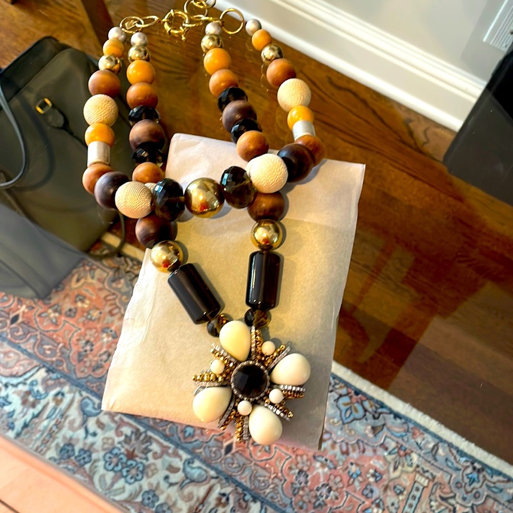 Large Beaded Necklace.